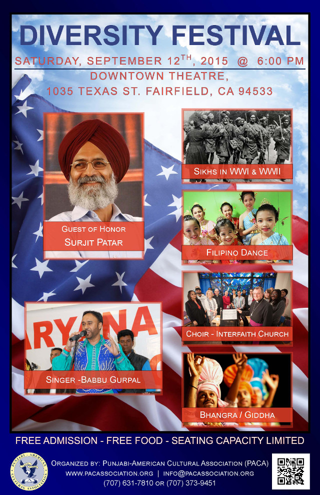 Diversity Festival 2015 Flyer